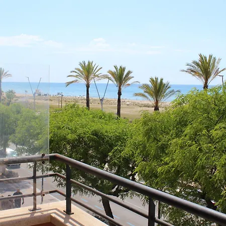 Apartment Beachfront 1a Linea De Playa Near Barcelona *